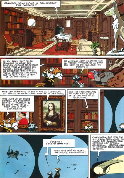 Le Nautilus (Rochette) / Le capitaine Nemo (Rochette) - Nemo le capitaine vengeur (Hugot, Rochette, 1988)