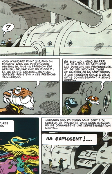 Le Nautilus (Rochette) / Le capitaine Nemo (Rochette) - Nemo le capitaine vengeur (Hugot, Rochette, 1988)