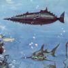 Le Nautilus (Doi Sakae) - Uchû sensô - Kaitei nimanri / 宇宙戦争 - 海底二万里 (H. G. Wells, Fukushima Masami, Jules Verne, Murakami Hiroo, 1968)