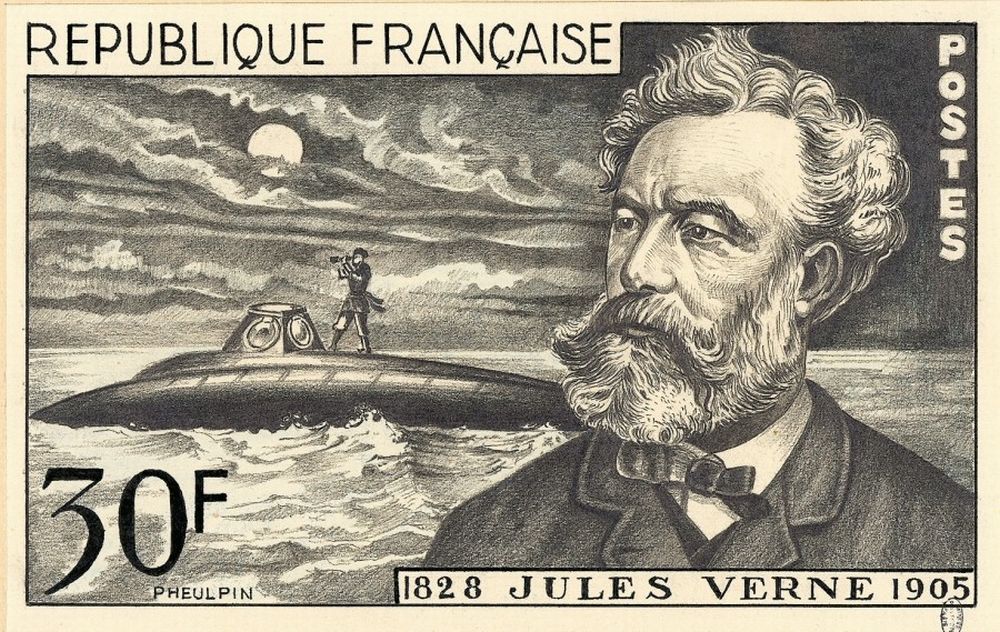 1828-1905 Jules Verne (Jean Pheulpin, 1955)