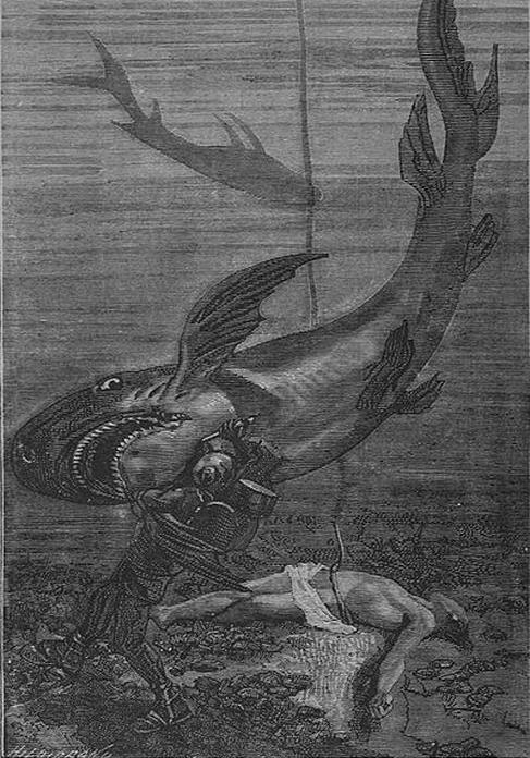 Veinte mil leguas de viaje submarino (Julio Verne, Miguel Bartual, 1932)
