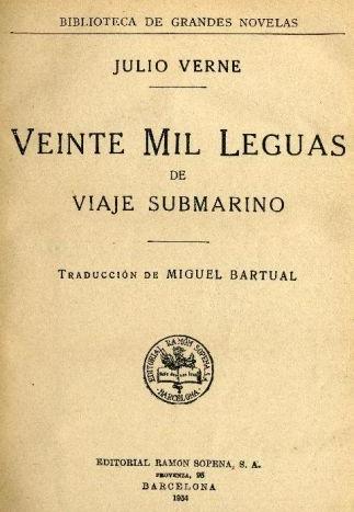 Veinte mil leguas de viaje submarino (Julio Verne, Miguel Bartual, 1932)