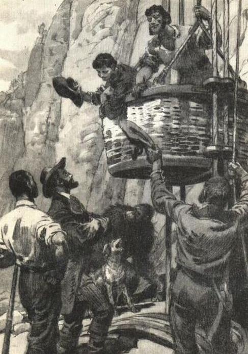 Tainstvennyy ostrov / Таинственный остров (Jules Verne, Ignace Petrova, Natalia I. Nemchinova, Anna A. Khudadova, 1955)