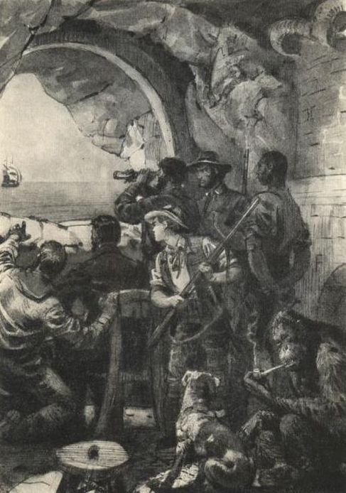 Tainstvennyy ostrov / Таинственный остров (Jules Verne, Ignace Petrova, Natalia I. Nemchinova, Anna A. Khudadova, 1955)
