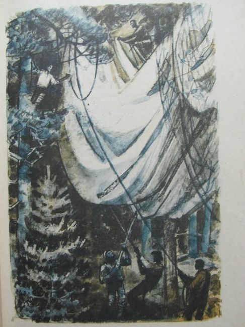 Tainstvennyy ostrov / Таинственный остров (Jules Verne, Ignace Petrova, Natalia I. Nemchinova, Anna A. Khudadova, 1955)