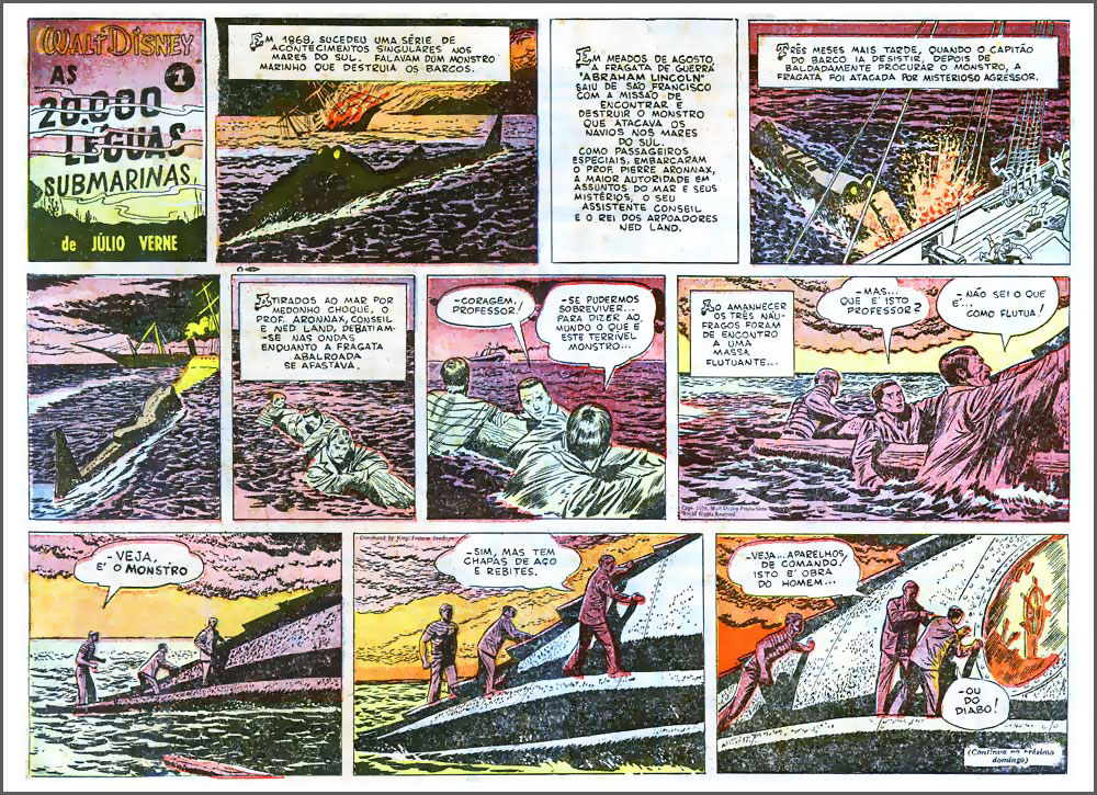 Walt Disney's 20,000 Leagues Under the Sea (Frank A. Reilly, Jesse Marsh, 1954)