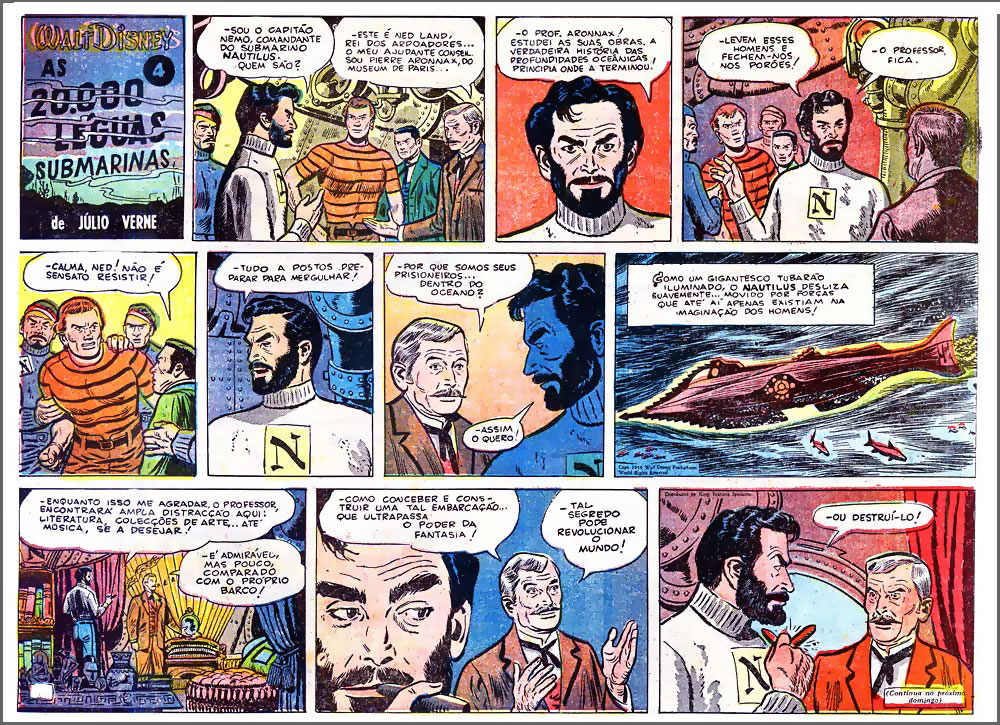 Walt Disney's 20,000 Leagues Under the Sea (Frank A. Reilly, Jesse Marsh, 1954)