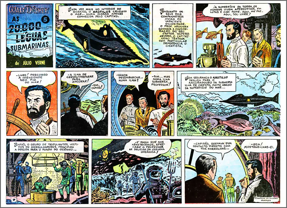 Walt Disney's 20,000 Leagues Under the Sea (Frank A. Reilly, Jesse Marsh, 1954)